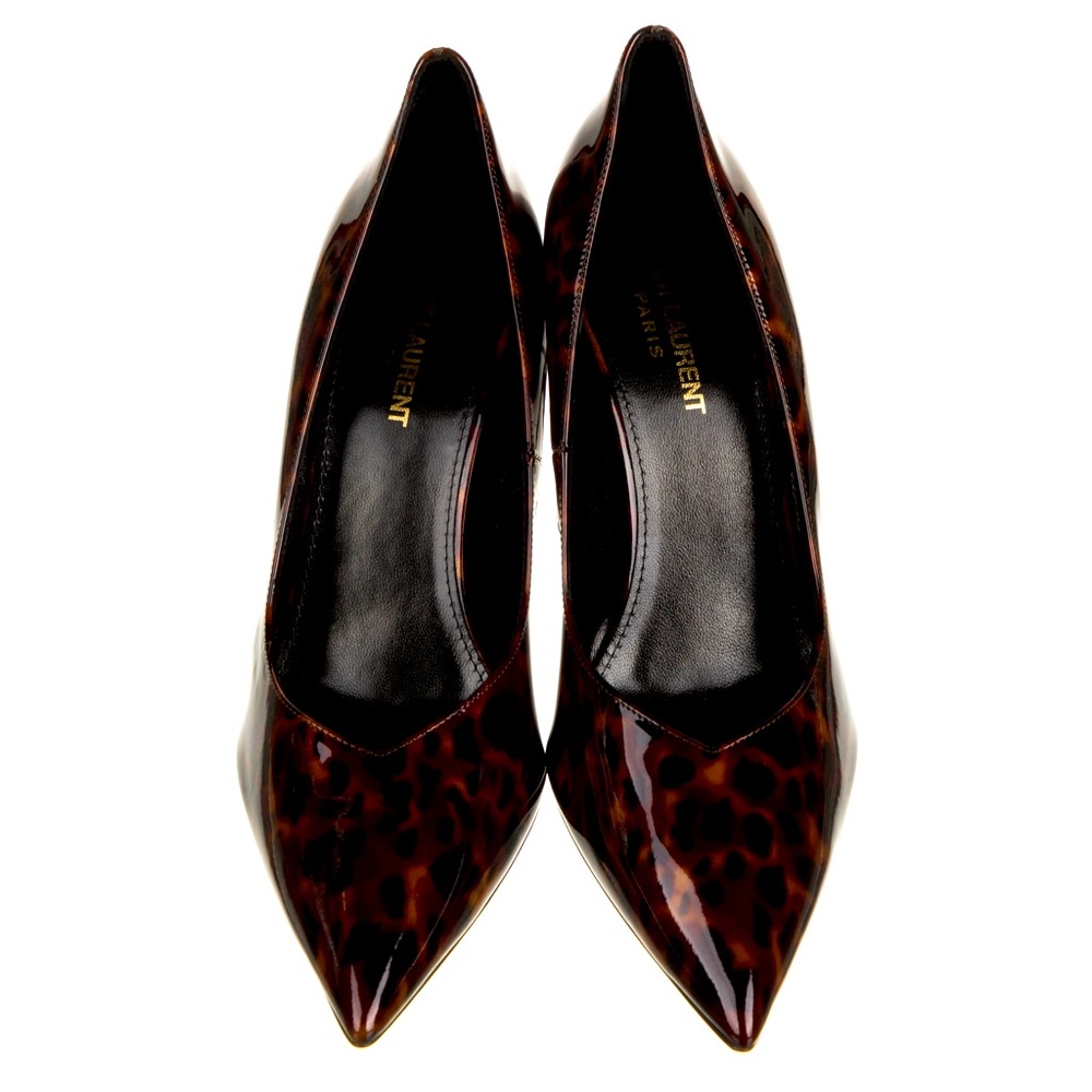 Saint Laurent Animal Print Pumps sz 8/IT38